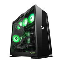 MLOONG 名龙堂 霸王龙G6 十二代酷睿版 组装电脑(黑色、500GB SSD、酷睿i9-12900KF、RTX 3080Ti 12G、32GB)