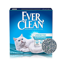 移动专享：EVER CLEAN 铂钻 蓝白标 膨润土猫砂 25磅