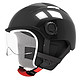 PLUS会员：SUNRIMOON 3C认证头盔电动车 黑色加大码 冬季保暖款 黑色长镜
