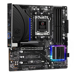 ASRock 华擎 B650M PG Riptide 黑潮风暴 M-ATX主板（AMD AM5、B650）