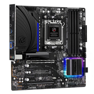 ASRock 华擎 B650M PG Riptide 黑潮风暴 M-ATX主板（AMD AM5、B650）