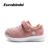 eurobimbi欧洲宝贝童鞋春秋款儿童运动鞋时尚软底透气童鞋 藕粉色 5码/内长约133mm