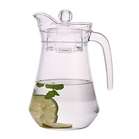 Luminarc 乐美雅 透明玻璃鸭嘴冷水壶1.3L果汁饮料水壶法国弓箭