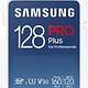 SAMSUNG 三星 PRO Plus 128GB SDXC UHS-I U3 160MB/s Full HD & 4K UHD 存储卡 (MB-SD128K/EU)　