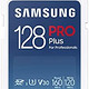 SAMSUNG 三星 PRO Plus 128GB SDXC UHS-I U3 160MB/s Full HD & 4K UHD 存储卡 (MB-SD128K/EU)