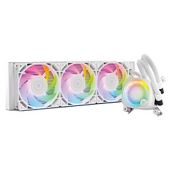 EKWB 毅凯火力 AIO 360 Lux D-RGB 一体式水冷散热器 白色