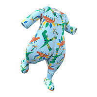 米乐鱼 彩虹恐龙谷系列 M0A-DF16B21 婴儿分腿睡袋 双层款 彩虹心情蓝 100码