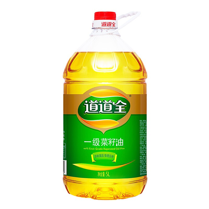 一级菜籽油 5L*1桶