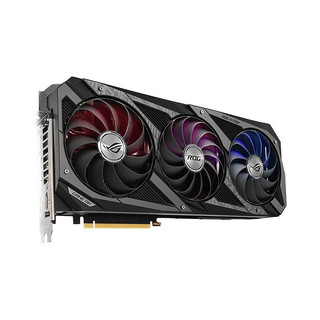 ROG 玩家国度 STRIX GeForce RTX 3080 O10G GAMING 显卡 10GB 黑灰色