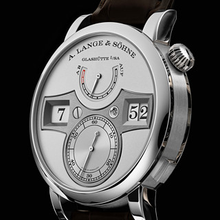 A. LANGE & SÖHNE 朗格 ZEITWERK系列 41.9毫米手动上链腕表 142.025