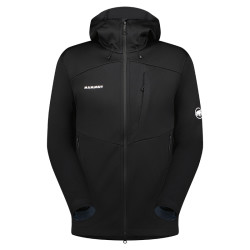 MAMMUT 猛犸象 Ultimate Vii So Hooded 男子运动夹克 1011-01780 黑色 M