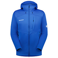 MAMMUT 猛犸象 Ultimate Vii So Hooded 男子运动夹克 1011-01780 冰蓝色 S