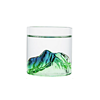 雅集 日式观山 玻璃杯 170ml 绿色