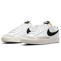 NIKE 耐克 女子 板鞋 经典 百搭 BLAZER LOW '77 休闲鞋 DC4769-102白色37.5码