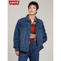 Levi's李维斯男士牛仔夹克秋季经典上衣潮牌情侣装衣多穿 蓝色 L