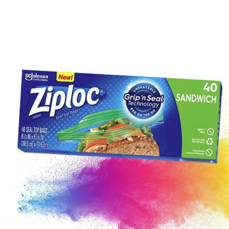 Ziploc 密保诺 抽取式保鲜袋