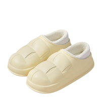 QYCKABY 男女款棉拖鞋 黄色 38-39