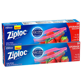 Ziploc 密保诺 抽取式保鲜袋 大号 38只