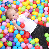 PLUS会员：OPEN-BABY 欧培 婴儿童海洋球池 泡泡球（100个装）