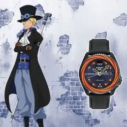 SEIKO 精工 x 航海王 萨波款 5号系列 男士自动机械手表 SRPH05K1