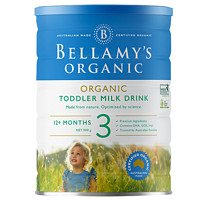 BELLAMY'S 贝拉米 有效期到23年4月-澳洲 贝拉米(Bellamy′s)有机幼儿配方奶粉3段 900g （含税包邮）