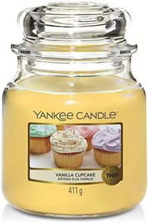 Yankee Candle 香草杯子蛋糕 香薰蜡烛 Medium