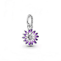 PANDORA 潘多拉 925银紫色雏菊吊饰798771C01