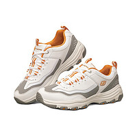 SKECHERS 斯凯奇 D'LITES系列 I-Conik 男子休闲运动鞋 8790091/WMLT 白色/多彩色 39.5