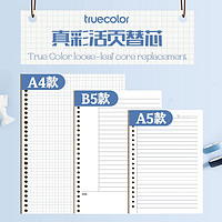 truecolor 真彩 活页本替芯60张/120页多款可选