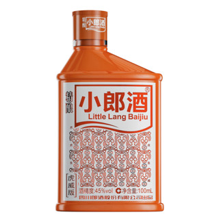 LANGJIU 郎酒 精酿小郎酒 虎威版 45%vol 兼香型白酒 100ml 单瓶装