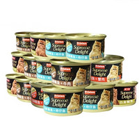 PLUS会员：Frisian 富力鲜 猫罐头 多口味组合装 85g*24罐
