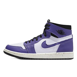 AIR JORDAN 正代系列 Air Jordan 1 Zoom Air Cmft 男子篮球鞋 CT0978-501 白紫 41