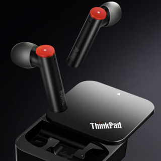 ThinkPad 思考本 L06R 入耳式真无线蓝牙耳机 黑色
