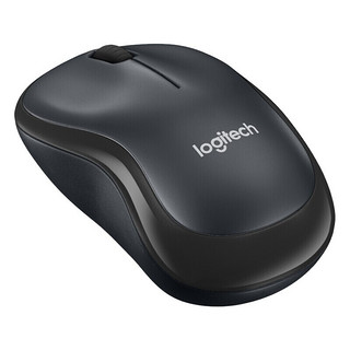 logitech 罗技 M220 蓝牙无线鼠标 1000DPI 黑灰色