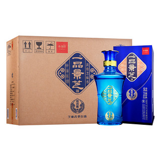 景芝 一品  蓝淡雅 芝麻香型 白酒  52度 500mL 1瓶 单支礼盒装