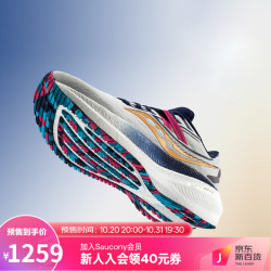 saucony 索康尼 22新品 男子慢跑训练运动鞋 TRIUMPH 胜利20