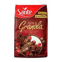 Sante 三特 0Sante/三特波兰进口巧克力水果燕麦片300g