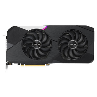 ASUS 华硕 DUAL-RX6750XT-O12G 显卡 12GB 黑色