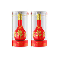 LANGJIU 郎酒 红花郎15 53%vol 酱香型白酒 500ml*2瓶 双支装