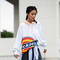 Dickies 帝客 情侣款大logo印花卫衣 女士秋季上衣9594