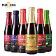  Lindemans 林德曼 啤酒 组合装 250ml*6瓶 随机口味 比利时进口　