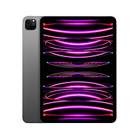 Apple 苹果 iPad Pro 11英寸 2022款(128G WLAN版/M2芯片/学习办公娱乐游戏//MNXD3CH/A) 深空灰色