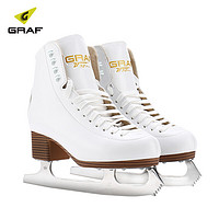 GRAF U50 速滑冰刀鞋 U50-39 女子 白色 39