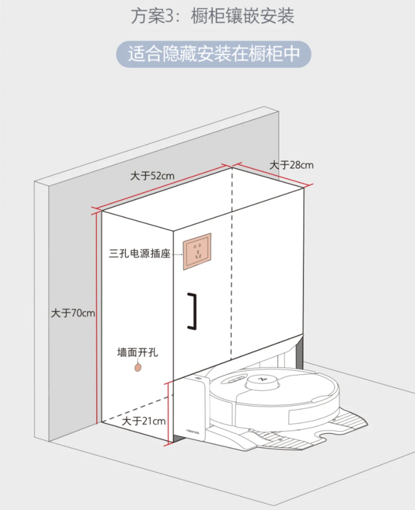 石头G10S系列「自动上下水」多场景安装实例