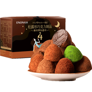 Enon 怡浓 纯可可脂松露巧克力 416g 独立包装