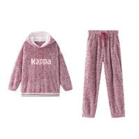 Kappa 卡帕 女士睡衣套装 KP1H13 花枣红 L