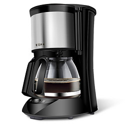 EUPA 灿坤 咖啡机家用 TSK-1433A 美式滴漏式咖啡壶 煮茶泡茶机600ml 黑色