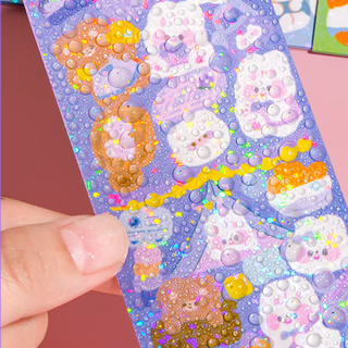 慢作 咕卡贴纸套装 188件套+双层收纳箱