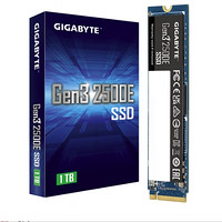 GIGABYTE 技嘉 猛盘E系列 Gen3 2500E 固态硬盘 1TB  M.2接口（NVMe协议）