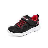 SKECHERS 斯凯奇 SKECHERS BOYS系列 男童运动鞋 405216L 黑色/红色 28.5码